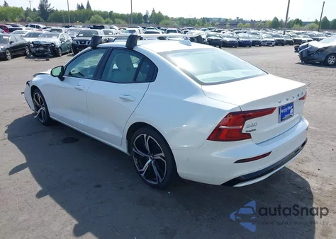 2024 Volvo S60 B5 Ultimate Dark Theme из США, поврежденный, VIN 7JRL12TM9RG287266